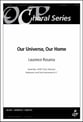 Our Universe Our Home SATB choral sheet music cover